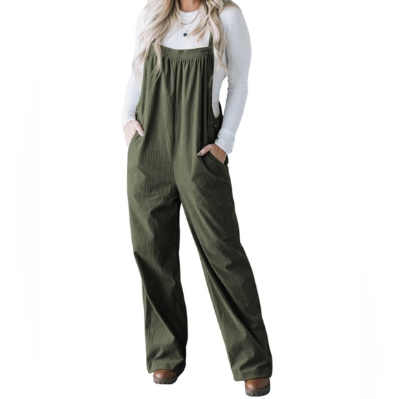 Corduroy Bibs - Picture 1 of 7